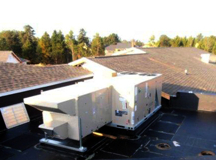 DaySpring Mechanical Heating System - Worship Rooftop HVAC